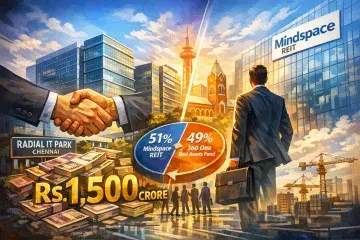 Mindspace REIT Acquires Majority Stake in Chennai Office Park for Rs 1,500 Crore